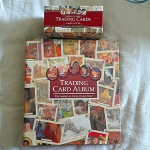 American Girl Trading Cards & Album Vintage
